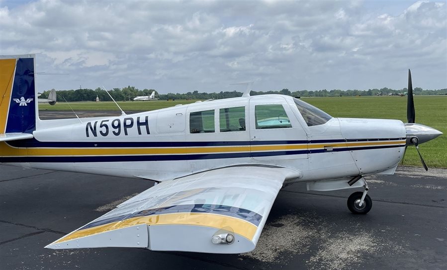 1968 Mooney M20 series M20G Statesman Aircraft Listing Plane Sales USA
