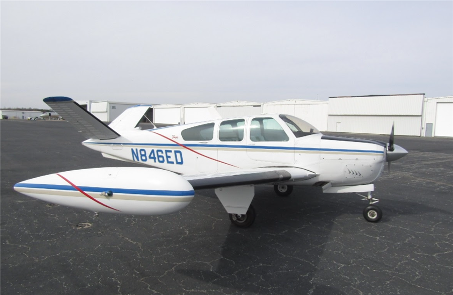 1953 Beechcraft Bonanza D35 Aircraft