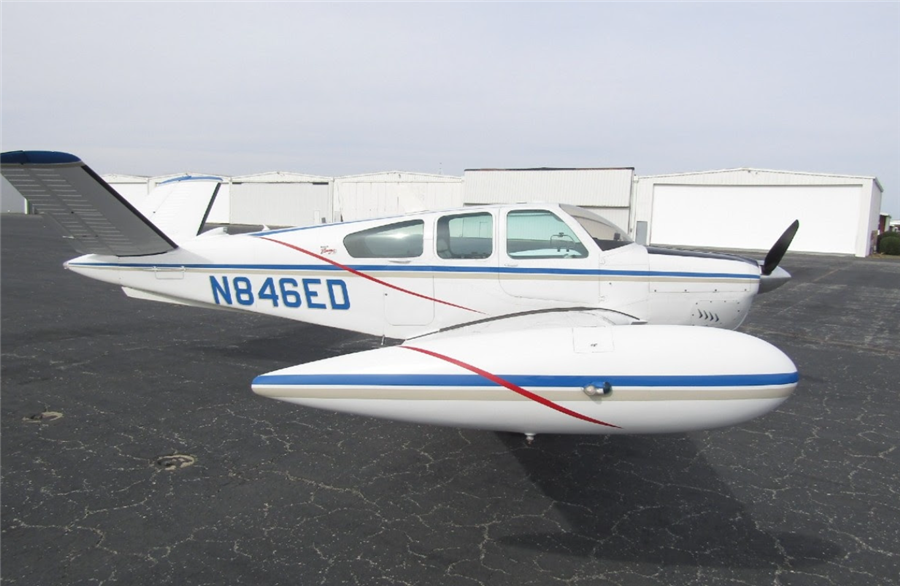 1953 Beechcraft Bonanza D35 Aircraft