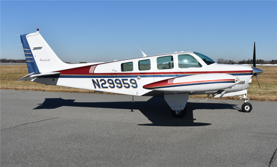 1986 Beechcraft Bonanza A36 Aircraft