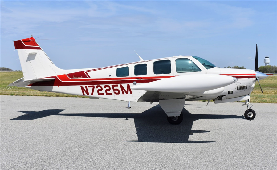 1985 Beechcraft Bonanza A36 Turbo-Normalized