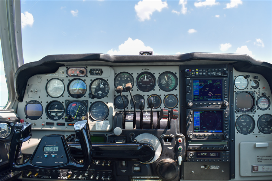 1970 Beechcraft Baron 55E Aircraft