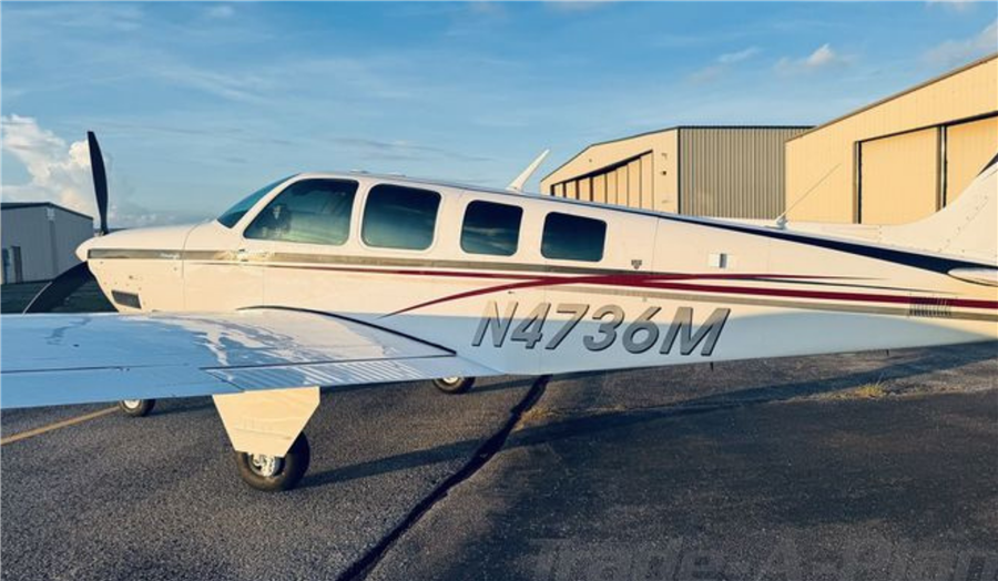 1985 Beechcraft Bonanza A36 Turbo-Normalized