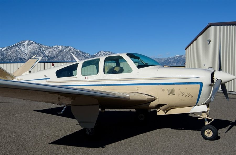 1966 Beechcraft Bonanza V35 Turbo-Normalized