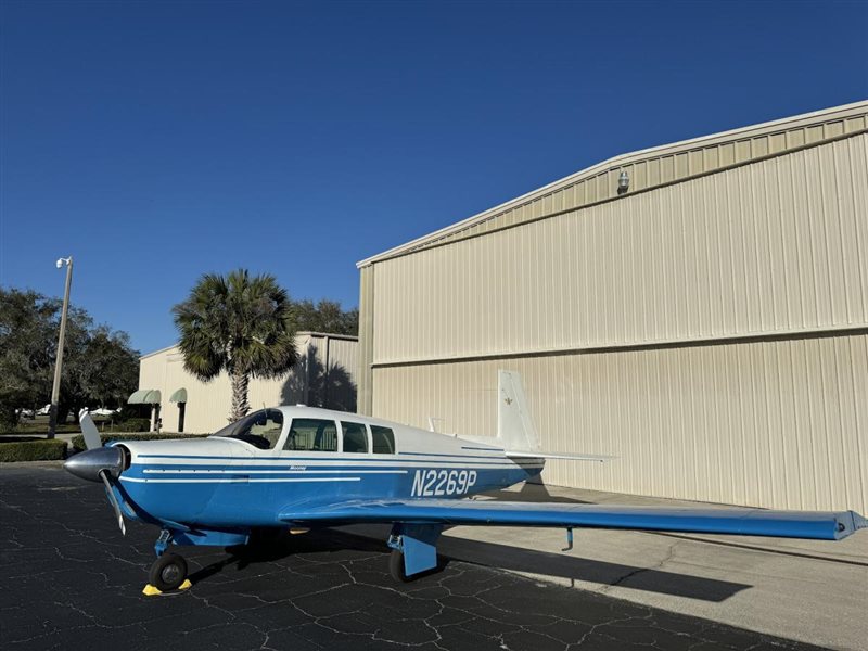 1966 Mooney M20F Aircraft