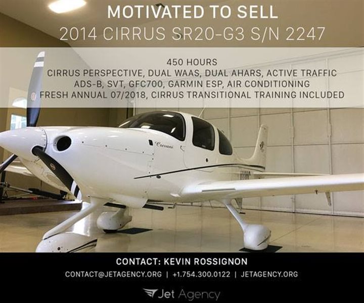 2014 Cirrus SR20 G3