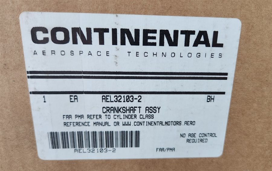 Engine Parts - Lycoming crankshaft for OIOAEIO-320 models