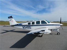 1988 Beechcraft Bonanza A36 Aircraft