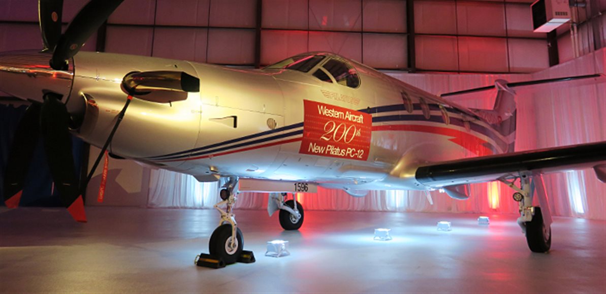 Western Aircraft Celebrates Milestone 200th New Pilatus PC-12 Sale