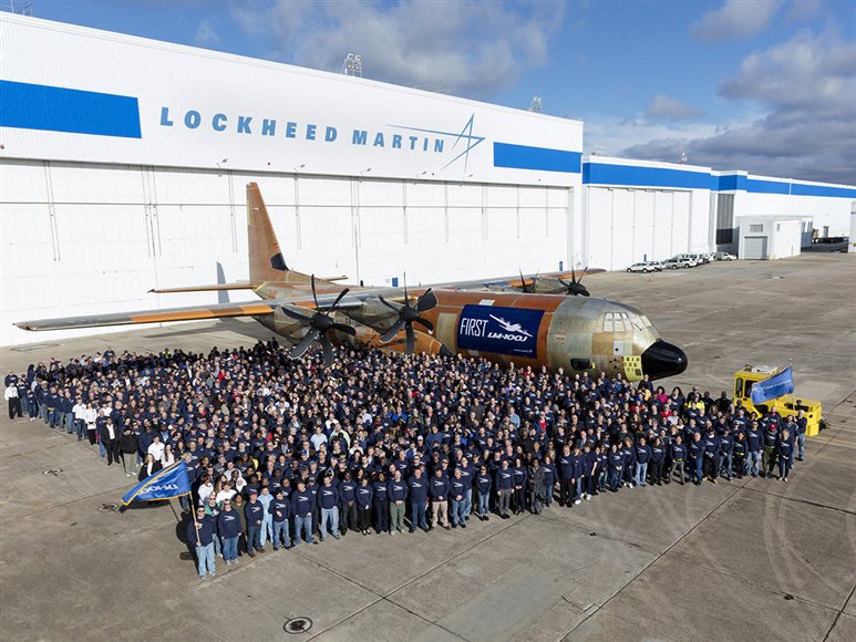 Lockheed Martin Rolls Out First LM 100J Super Hercules Commercial Freighter