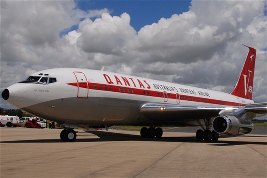 John Travolta Donates his 707 to HARS