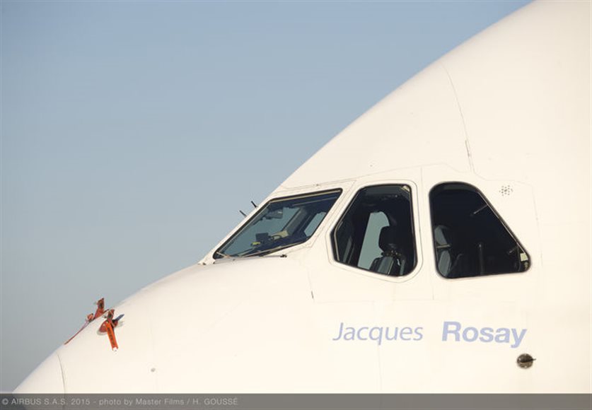 Airbus pays homage to Jacques Rosay with the naming of its number 1 A380 